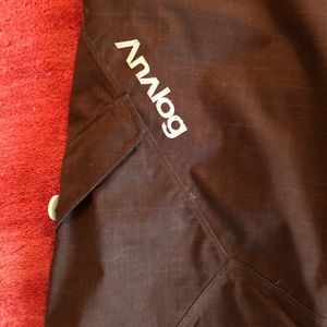 Burton analog snowboard pants , brown